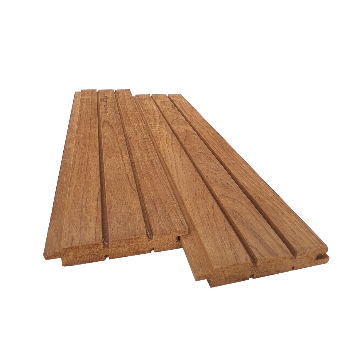 Вагонка реечная термо-ольха 15×73(65)х2400мм фотография