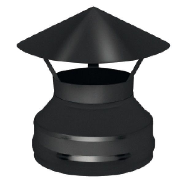 Оголовок нерж. BLACK (AISI 430/0,5мм) фотография
