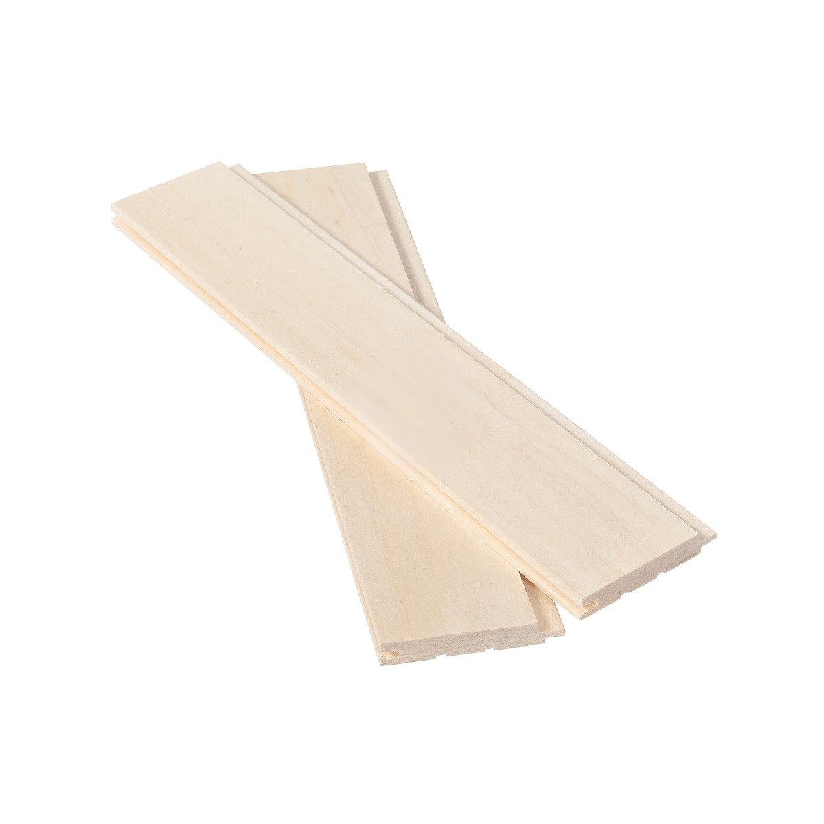 Вагонка осина STS 15×90(80)х2400мм Экстра фотография