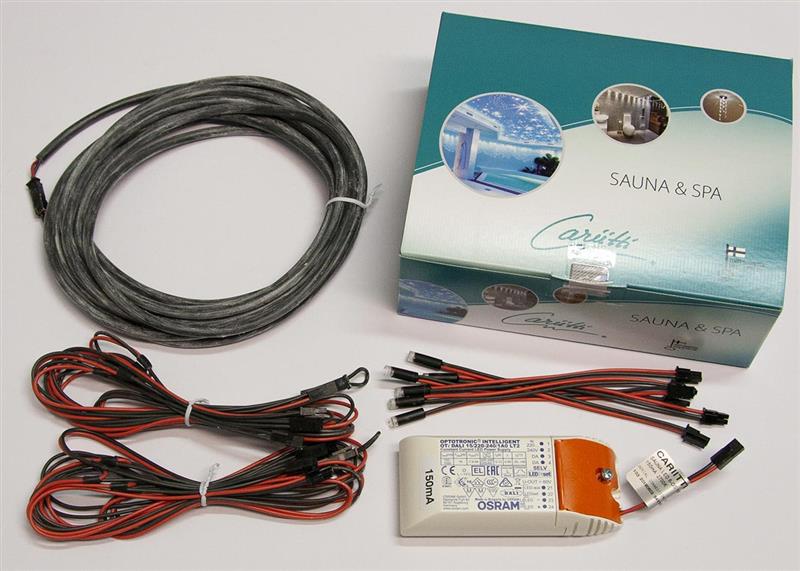 Комплект Cariitti “Sauna Led” 2700 K фотография