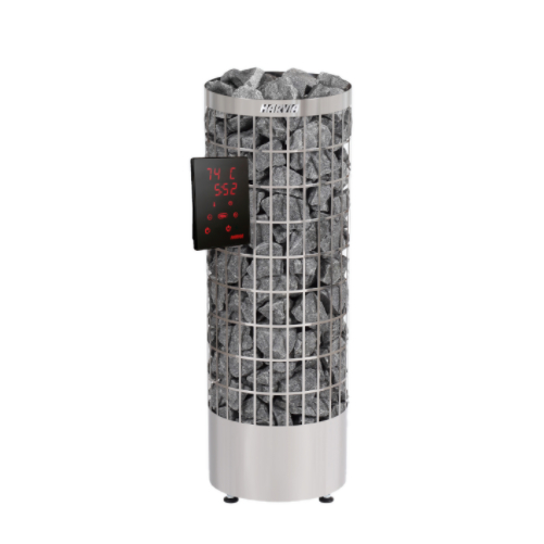 Электрическая печь Harvia Cilindro PC70XE, нержавеющая сталь (с выносным пультом в комплекте) фотография