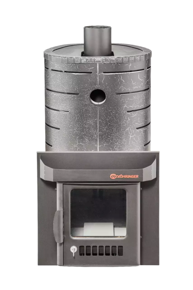 Дровяная банная печь Ферингер Мини в кожухе Лайн до 18 м³ фотография