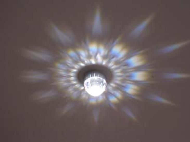 Светильник CR20 Led 1 Вт хром фотография